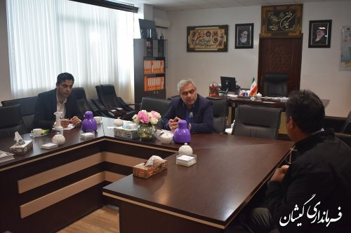 برگزاری ملاقات مردمی فرماندار گمیشان