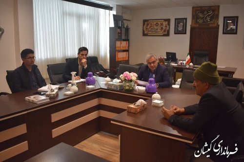 برگزاری ملاقات مردمی فرماندار گمیشان