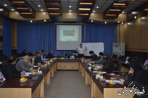 نشست مشترک فرماندران استان گلستان با مدیر کل دفتر امور شهری