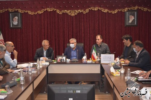 جلسه پیگیری مصوبات سفر استاندار گلستان به شهرستان 