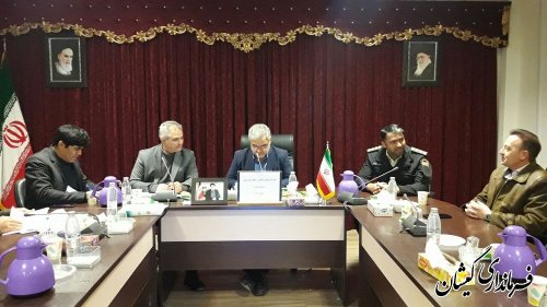برگزاری جلسه ستاد پیشگیری، هماهنگی و فرماندهی عملیات پاسخ به بحران استان