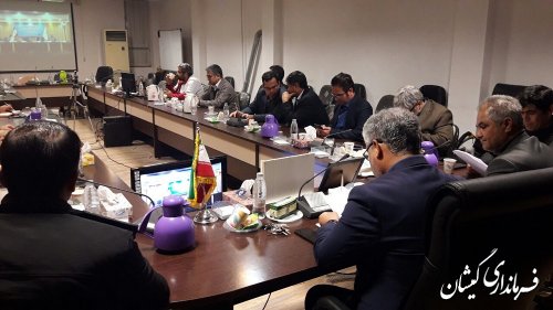 برگزاری جلسه ستاد پیشگیری، هماهنگی و فرماندهی عملیات پاسخ به بحران استان