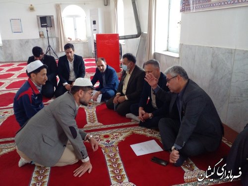 میز خدمت شهرستان در محله کتوک سیمین شهر برگزار شد