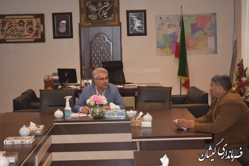 برگزاری ملاقات عمومی فرماندار گمیشان