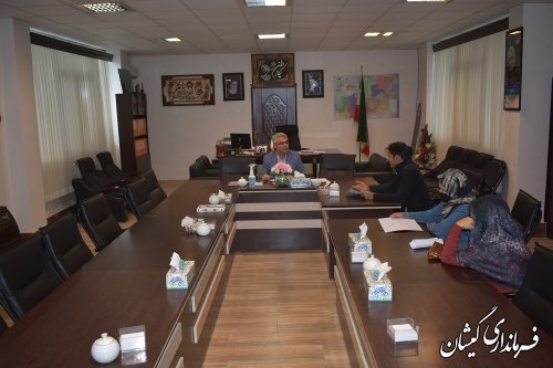 برگزاری ملاقات عمومی فرماندار گمیشان