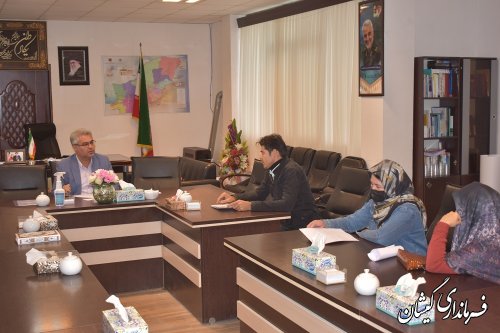 برگزاری ملاقات عمومی فرماندار گمیشان