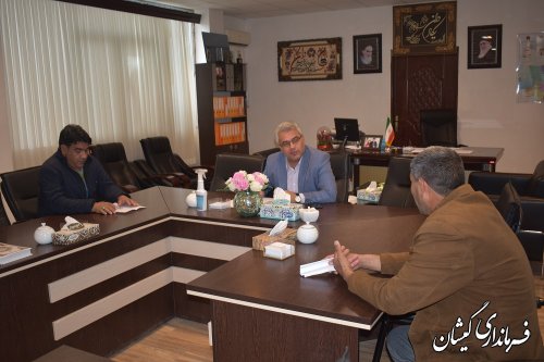 برگزاری ملاقات عمومی فرماندار گمیشان