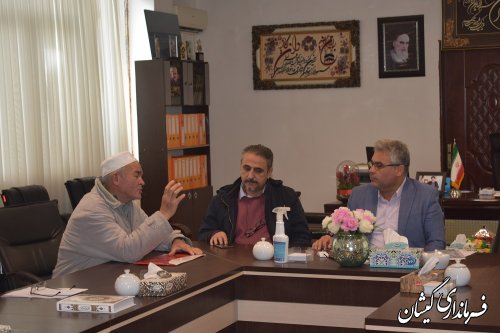 برگزاری ملاقات عمومی فرماندار گمیشان