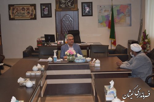 برگزاری ملاقات عمومی فرماندار گمیشان