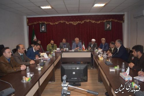 برگزاری جلسه ستاد بزرگداشت دهه مقاومت و سومین سالگرد شهادت سردار شهید سپهبد سلیمانی