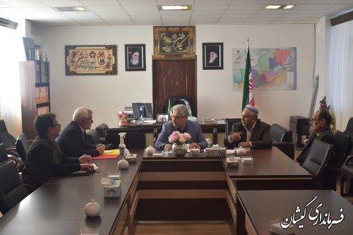 برگزاری ملاقات عمومی فرماندار گمیشان