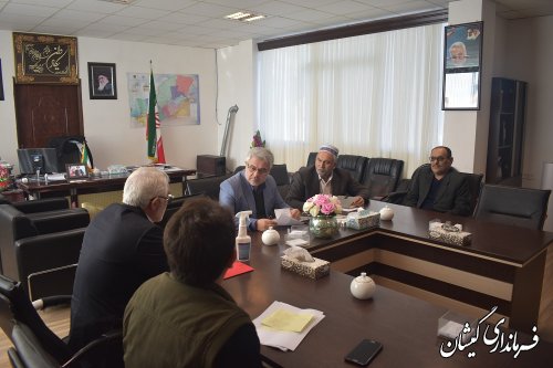 برگزاری ملاقات عمومی فرماندار گمیشان
