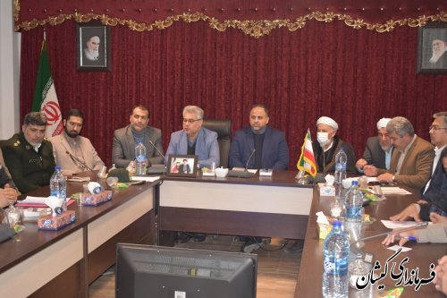 بخشدار گلدشت معارفه شد