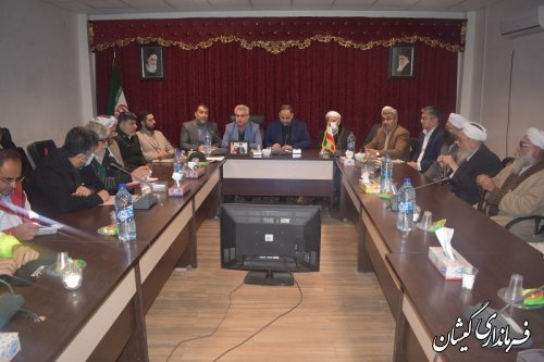 بخشدار گلدشت معارفه شد