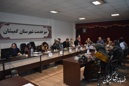 برگزاری میز خدمت بانوان به مناسبت روز زن