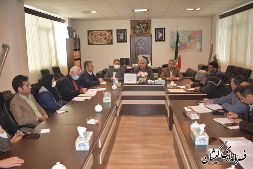 برگزاری جلسه ستاد تنظیم بازار شهرستان گمیشان