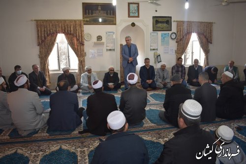 برگزاری جلسه توسعه و پیشرفت روستای قرنجیک خواجه خان