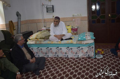دیدار فرماندار گمیشان با امامان جمعه شهرستان