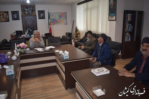برگزاری ملاقات مردمی فرماندار گمیشان