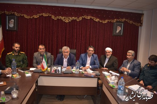 برگزاری یازدهم جلسه شورای اداری شهرستان گمیشان