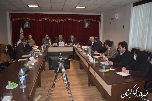 برگزاری کارگروه تنظیم بازار شهرستان گمیشان