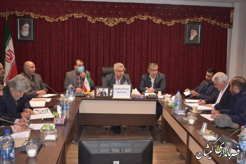 برگزاری کارگروه تنظیم بازار شهرستان گمیشان
