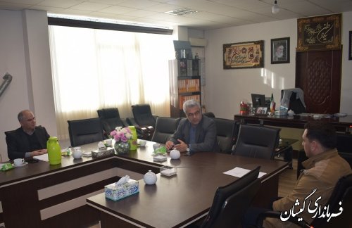 برگزاری ملاقات مردمی فرماندار گمیشان