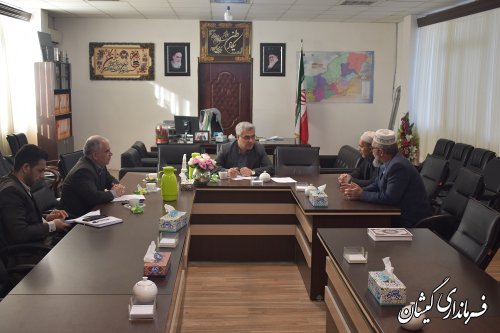 برگزاری ملاقات مردمی فرماندار گمیشان