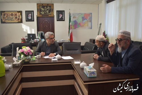 برگزاری ملاقات مردمی فرماندار گمیشان