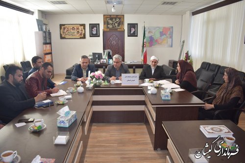 جلسه انجمن کتابخانه های عمومی شهرستان گمیشان برگزار شد