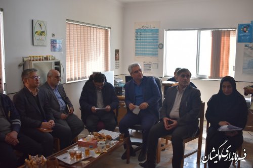 نشست پیگیری اجرای طرح آبیاری تحت فشار شرکت تعاونی کشاورزی سبز دشت قلعه ها