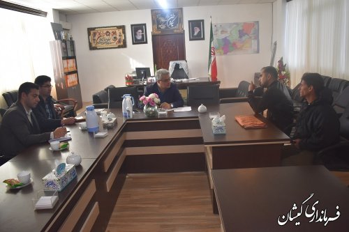 ملاقات عمومی فرماندار گمیشان برگزار شد.