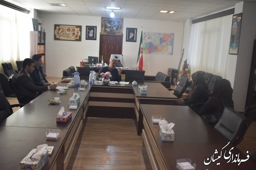 ملاقات عمومی فرماندار گمیشان برگزار شد.