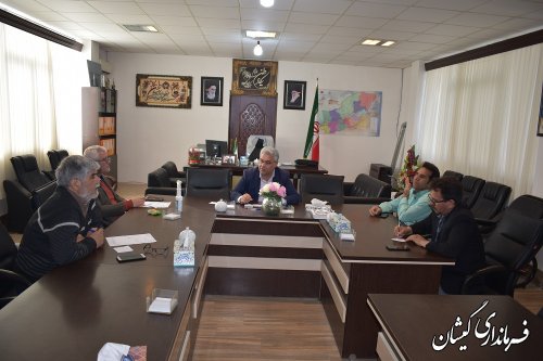 جلسه کمیته مصرف آرد و نان شهرستان گمیشان برگزار شد.