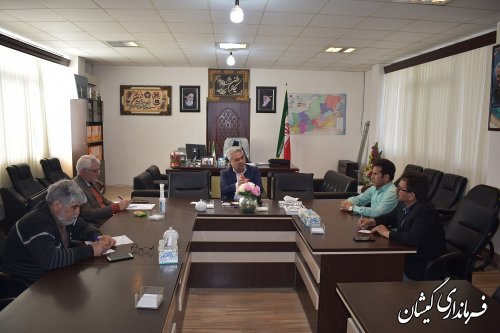 جلسه کمیته مصرف آرد و نان شهرستان گمیشان برگزار شد.