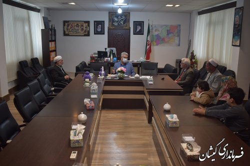 ملاقات عمومی فرماندار گمیشان برگزارشد.