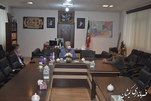 ملاقات عمومی فرماندار گمیشان برگزارشد.