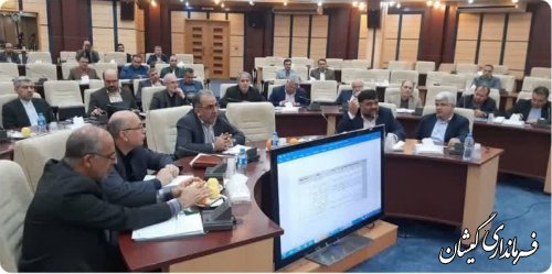 حضور فرماندار گمیشان در جلسه کارگروه تنظیم بازار استان