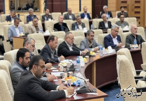 حضور فرماندار گمیشان در همایش فرمانداران، معاونین و بخشداران با استاندار گلستان
