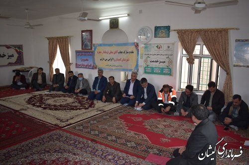 برگزاری میز خدمت در روستای کوسلی