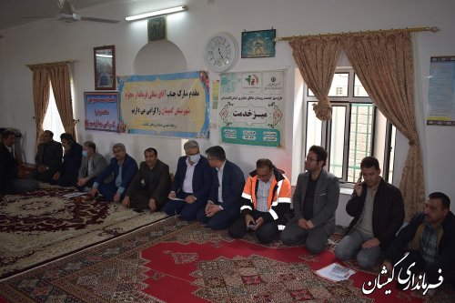 برگزاری میز خدمت در روستای کوسلی