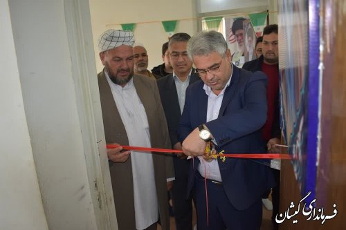 افتتاحیه طرح نهضت حرفه آموزی در شهرستان گمیشان 