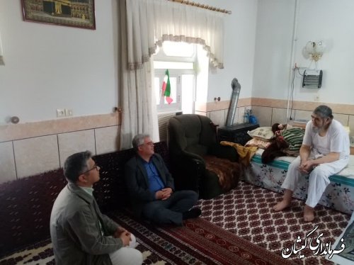 دیدار فرماندار گمیشان با امامان جمعه سیمین شهر