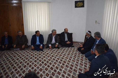 دیدار معاونان استاندار گلستان با ائمه جمعه شهرستان گمیشان