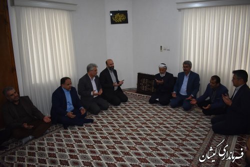 دیدار معاونان استاندار گلستان با ائمه جمعه شهرستان گمیشان