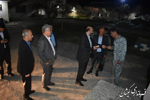 بازدید معاون سیاسی امنیتی اجتماعی استانداری گلستان از پایگاه خواجه نفس یگان حفاظت شیلات