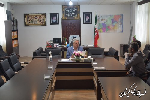 برگزاری ملاقات مردمی فرماندار گمیشان