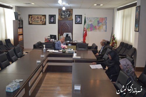 برگزاری ملاقات مردمی فرماندار گمیشان