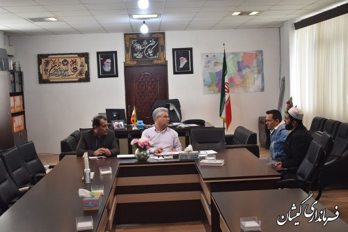 ملاقات مردمی فرماندار گمیشان برگزار شد.