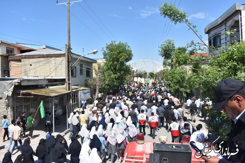 حضور گسترده مردم در راهپیمایی روز جهانی قدس شهرستان گمیشان